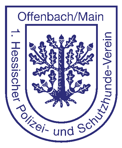 Vereinslogo: 1. Hessischer Polizei- und Schutzhundeverein Offenbach